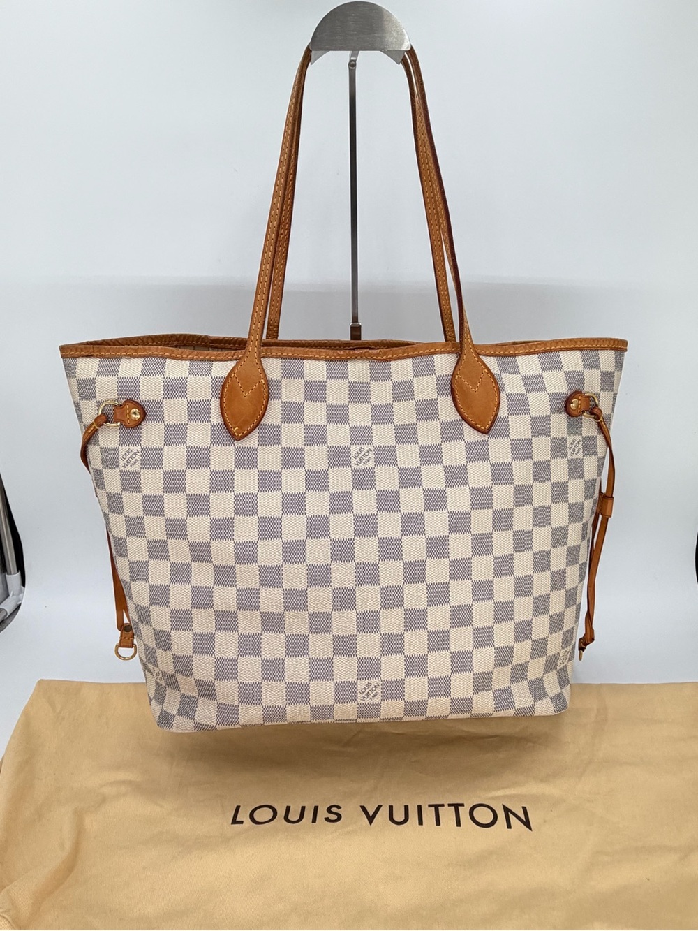 Louis Vuitton Damier Azur Canvas Tote